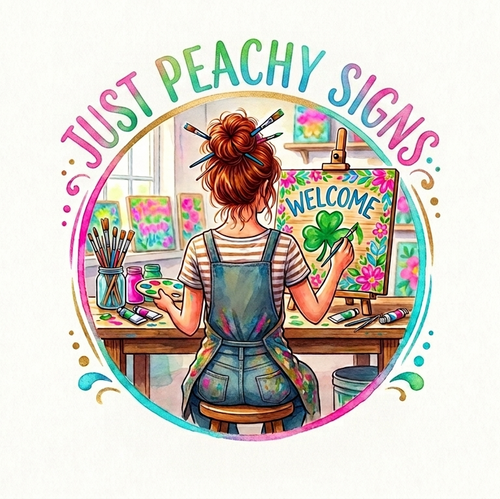 Just Peachy Signs